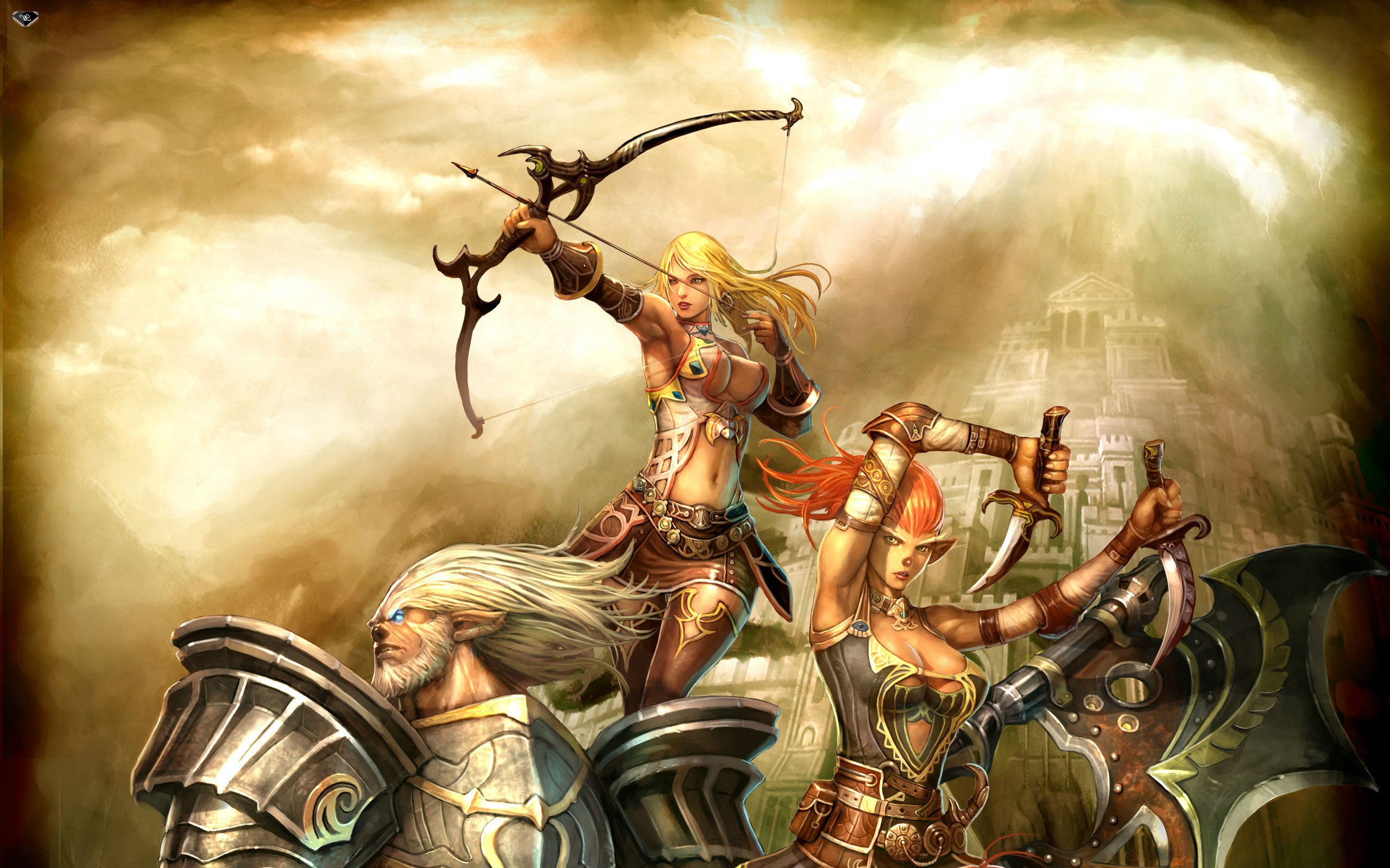 4story, Gates, Of, Andaron, Fantasy, Mmo, Rpg, Action, Adventure, Fighting, Online Wallpaper
