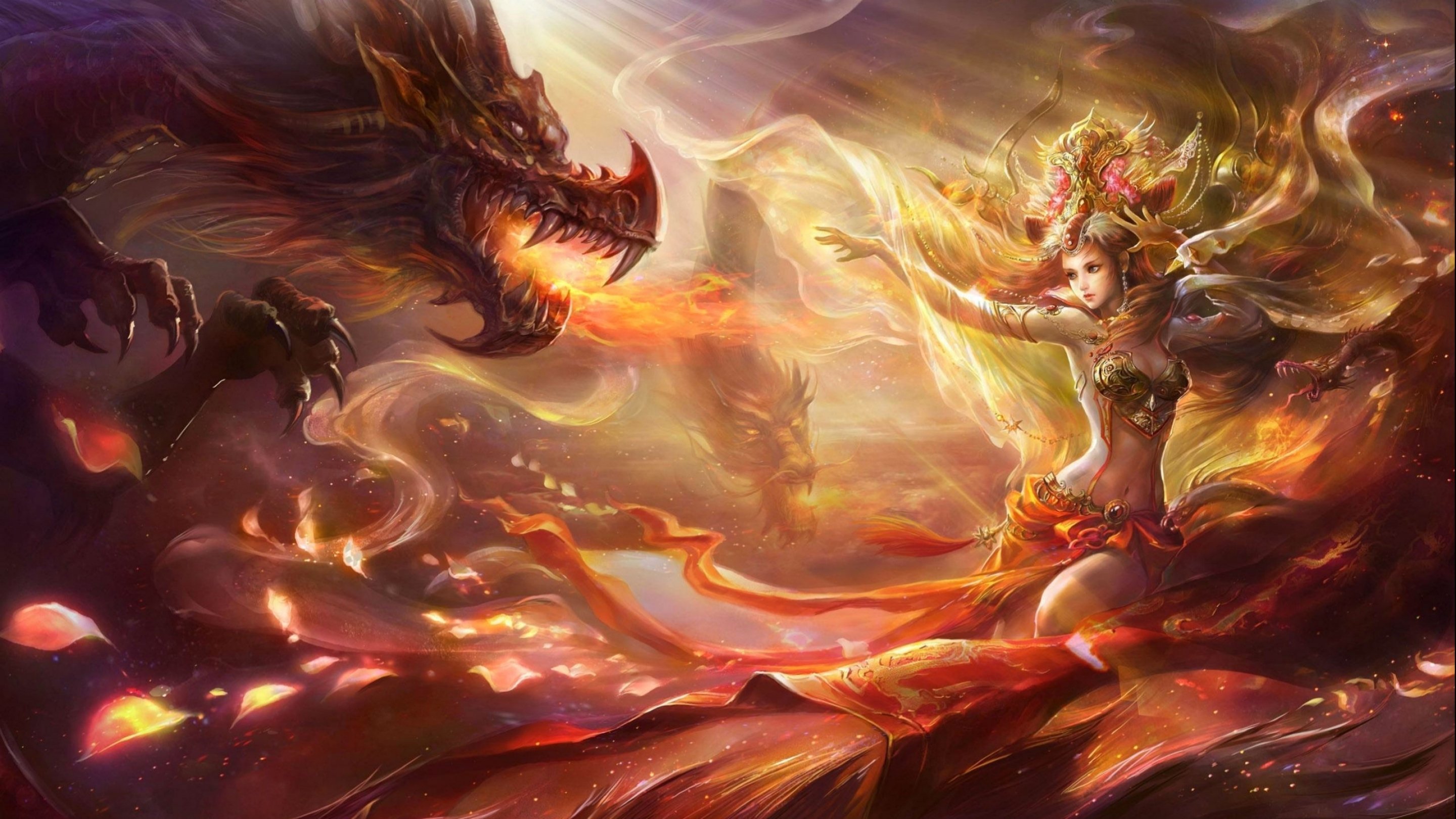 dragon, Fantasy, Art, Artwork Wallpaper