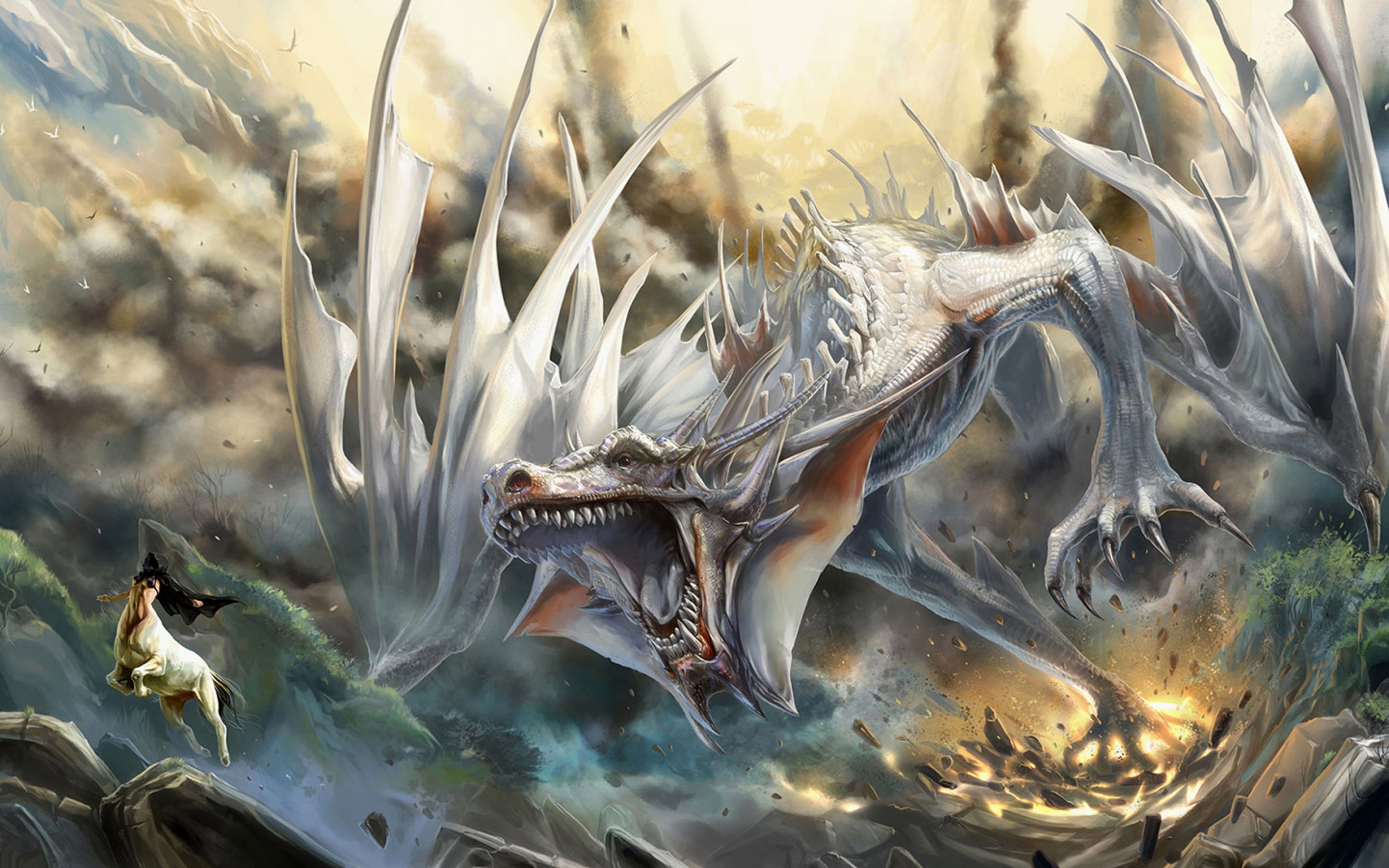 dragon, Fantasy, Art, Artwork Wallpaper