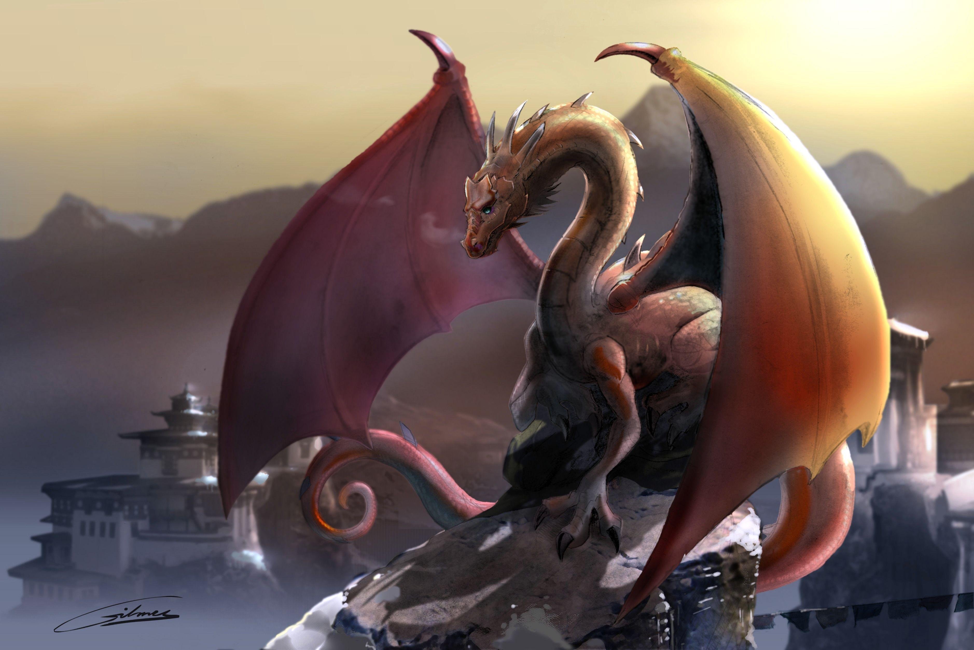 dragon, Fantasy, Art, Artwork, Dragons Wallpaper