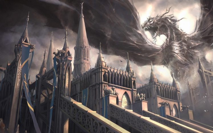 dragon, Fantasy, Art, Artwork, Dragons HD Wallpaper Desktop Background