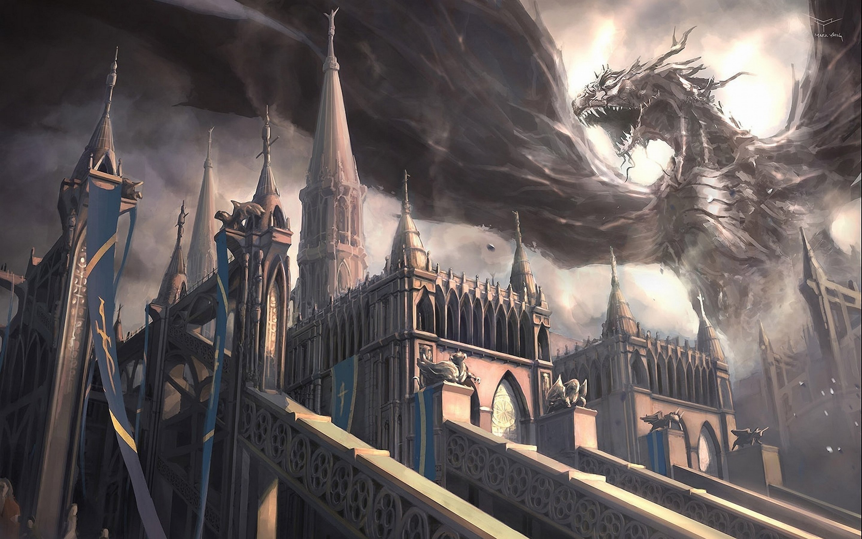 dragon, Fantasy, Art, Artwork, Dragons Wallpaper