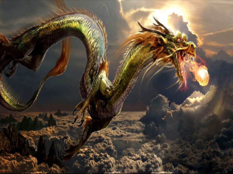 dragon, Dragons, Fantasy, Artwork, Art HD Wallpaper Desktop Background