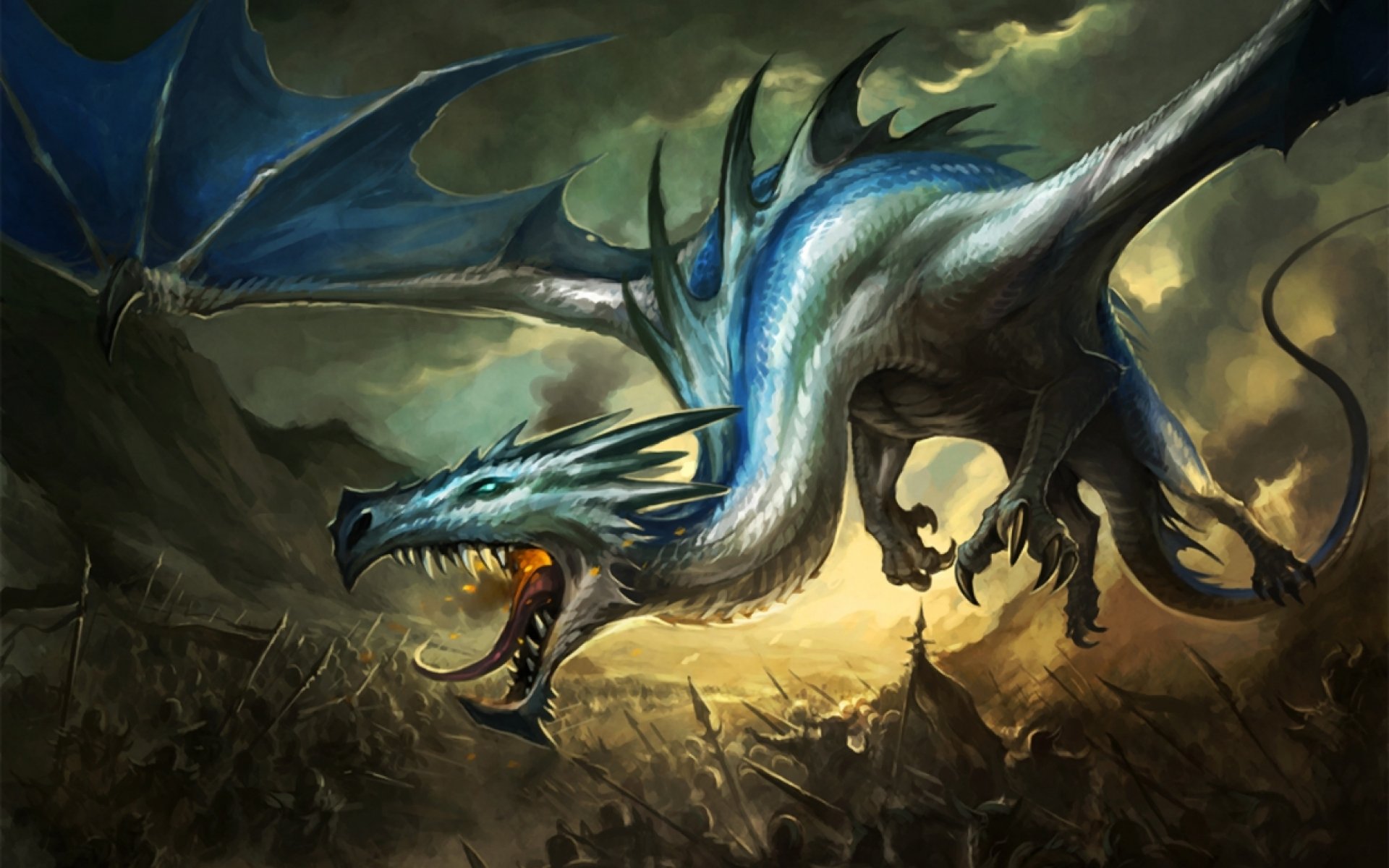 dragon, Dragons, Fantasy, Artwork, Art Wallpaper