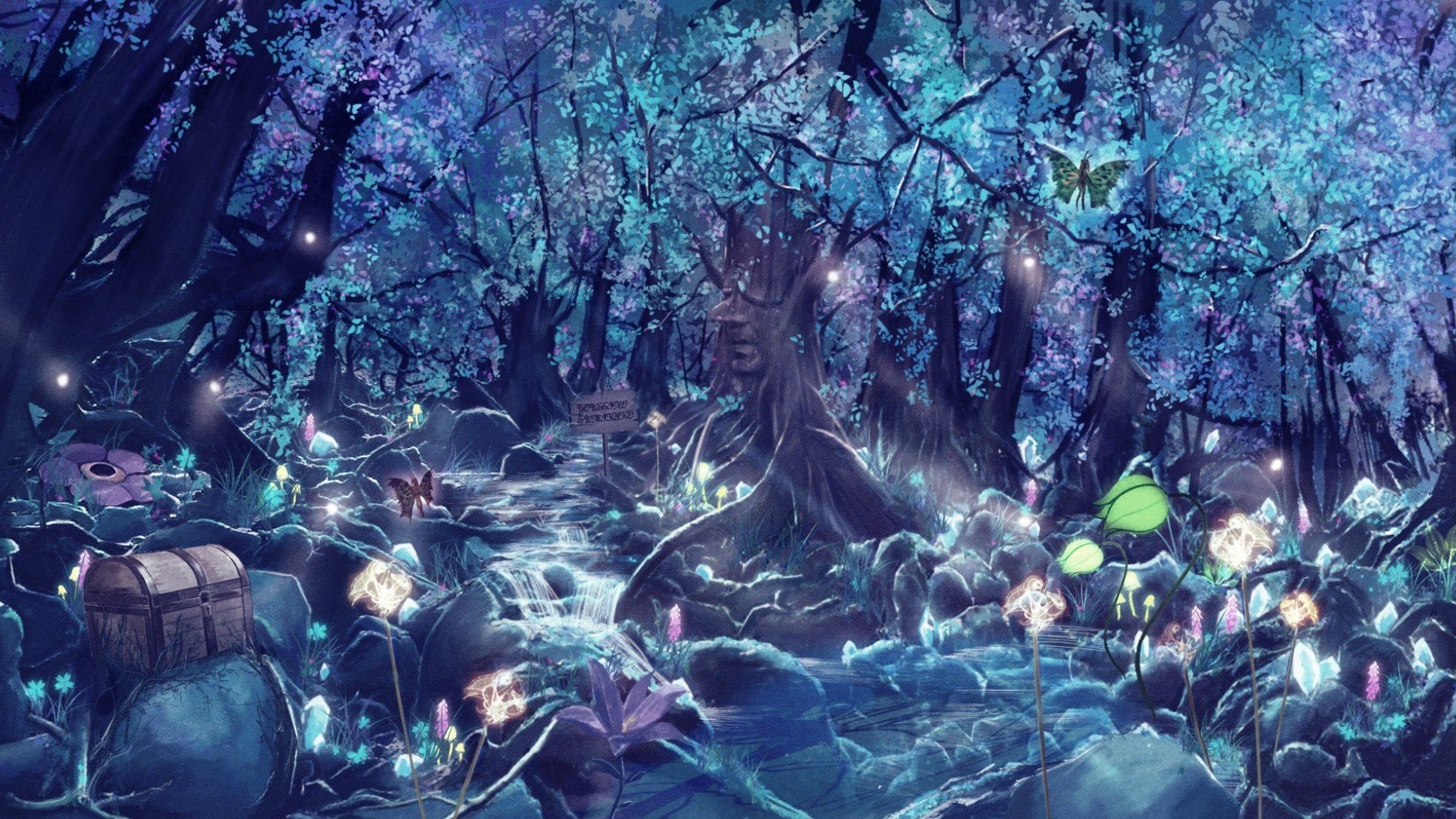 artwork, Fantasy, Magical, Art, Forest, Tree, Landscape, Nature, Magic Wallpaper