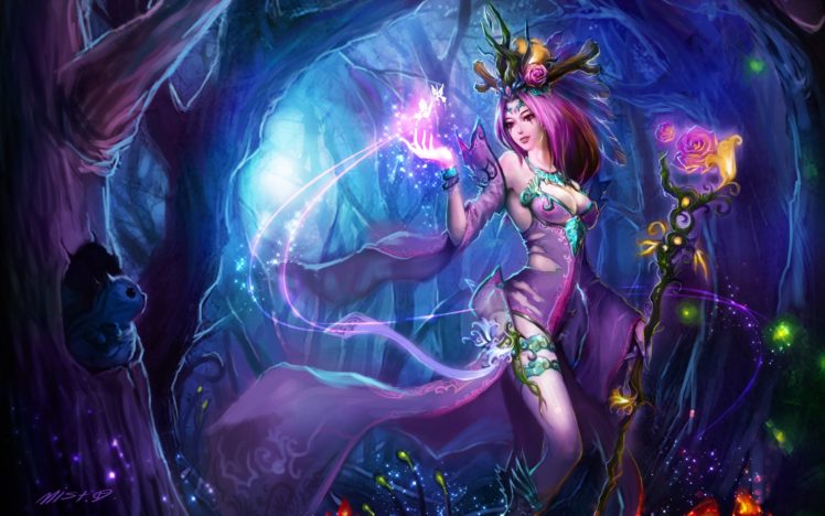 fantasy, Witch, Magic, Girl, Girls, Art, Artwork HD Wallpaper Desktop Background