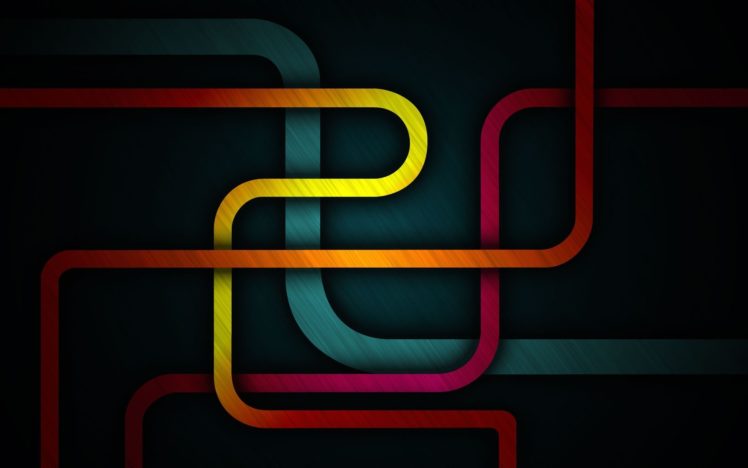 colorful, Pipes, Abstract HD Wallpaper Desktop Background