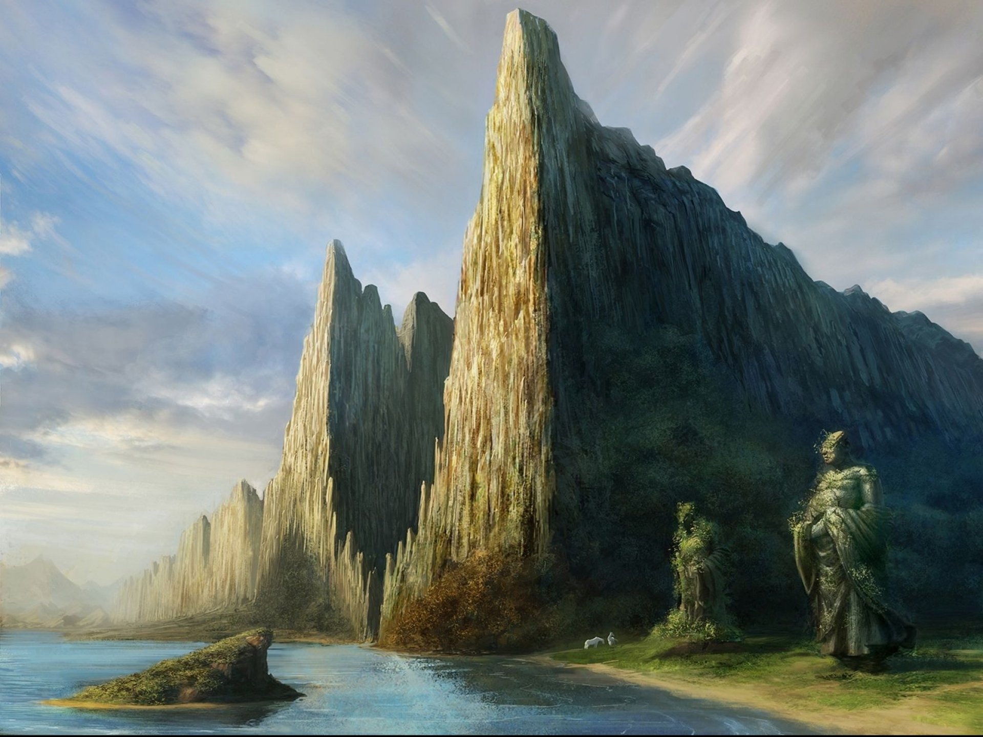 fantasy, Landscape, Art, Artwork, Nature Wallpapers HD / Desktop and ...