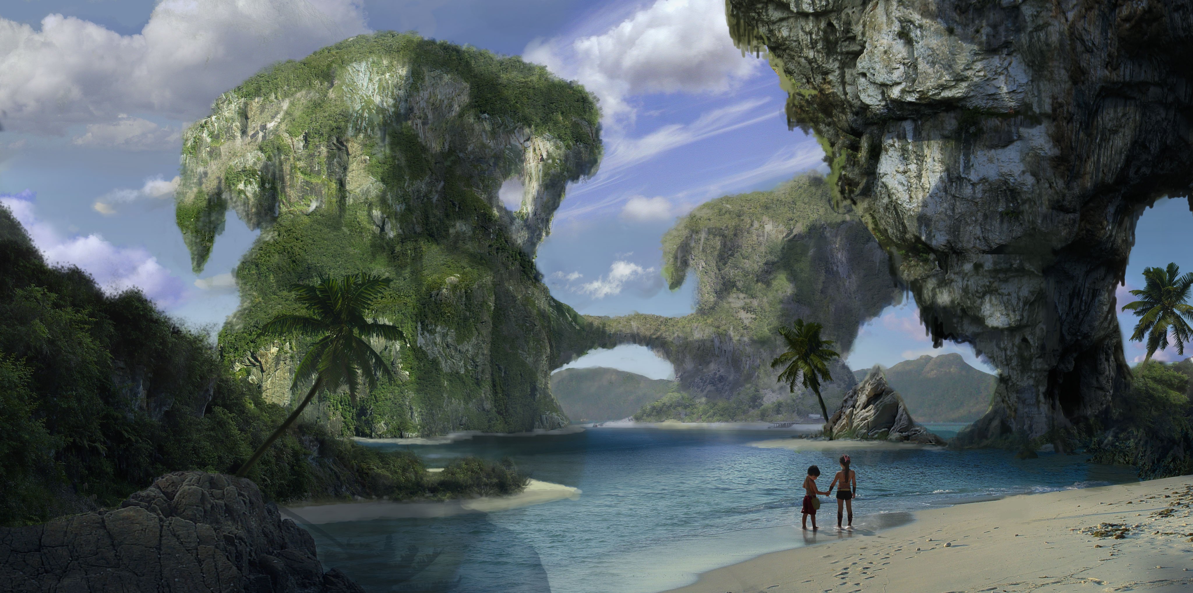 fantasy, Landscape, Art, Artwork, Nature Wallpaper