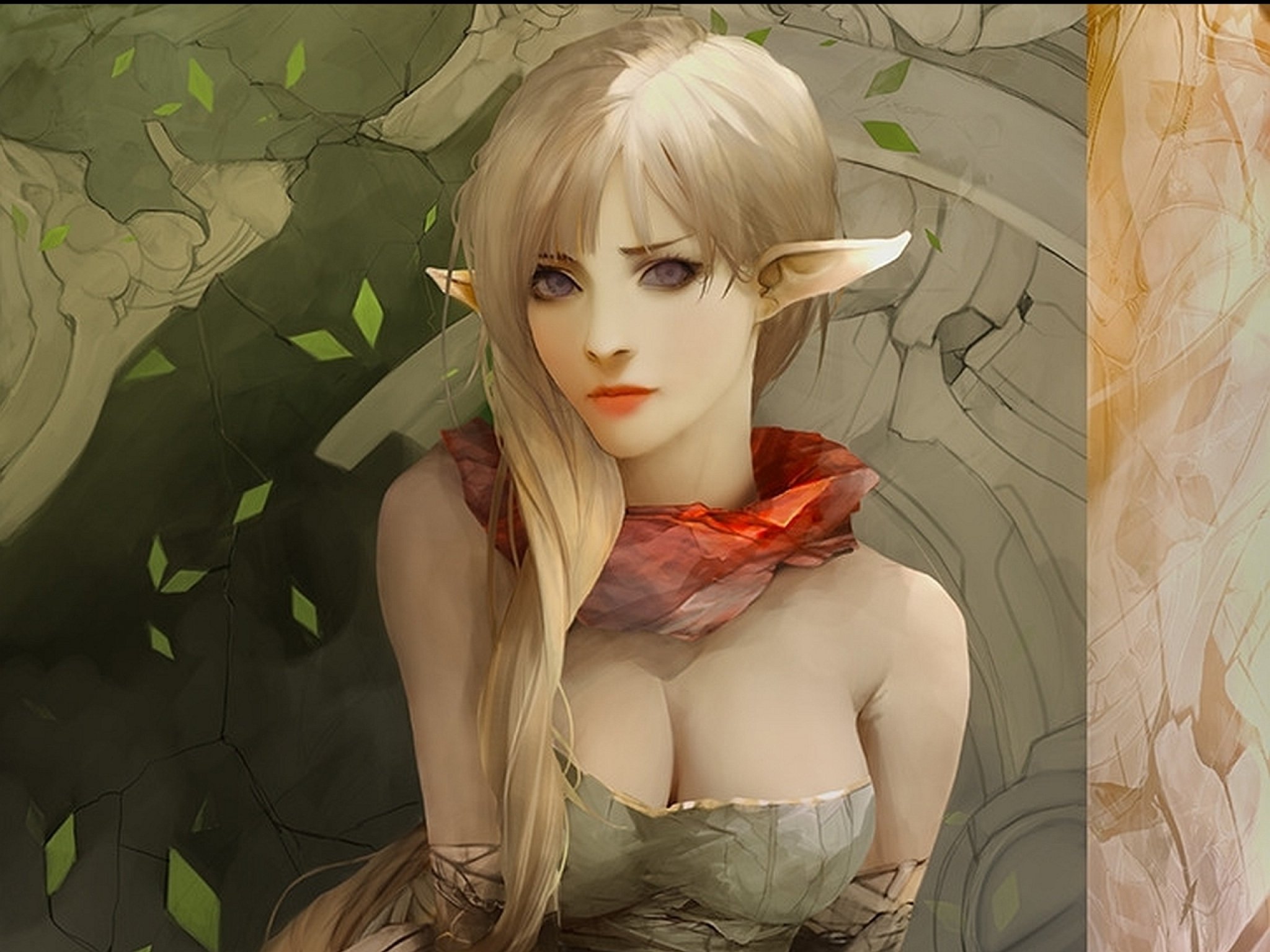 elf, Elves, Fantasy, Art, Artistic Wallpaper
