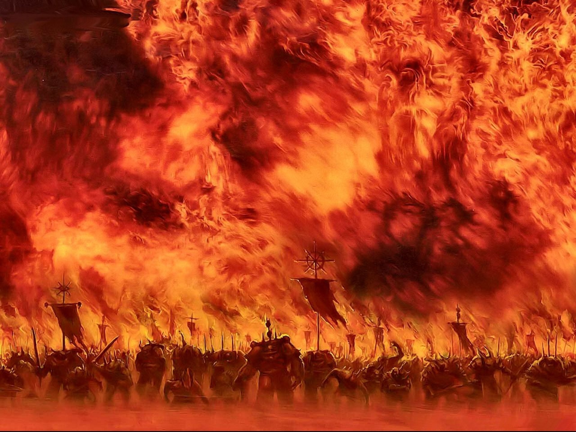Огонь в аду