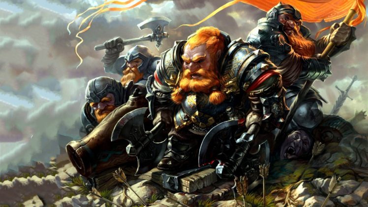 dwarf, Fantasy, Warrior, Art, Artwork HD Wallpaper Desktop Background