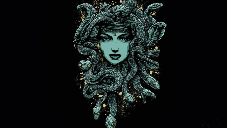 medusa, Monster, Creature, Gods, God, Art, Artwork HD Wallpaper Desktop Background