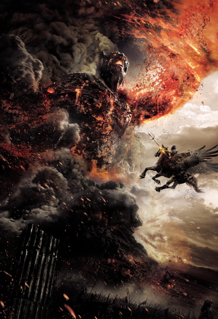 flames, Fire, Volcanoes, Fury, Titans, Pegasus, Fantasy HD Wallpaper Desktop Background