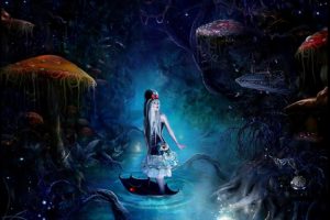 alice, Wonderland, Fantasy, Art, Artwork, Fairytale, Fairy