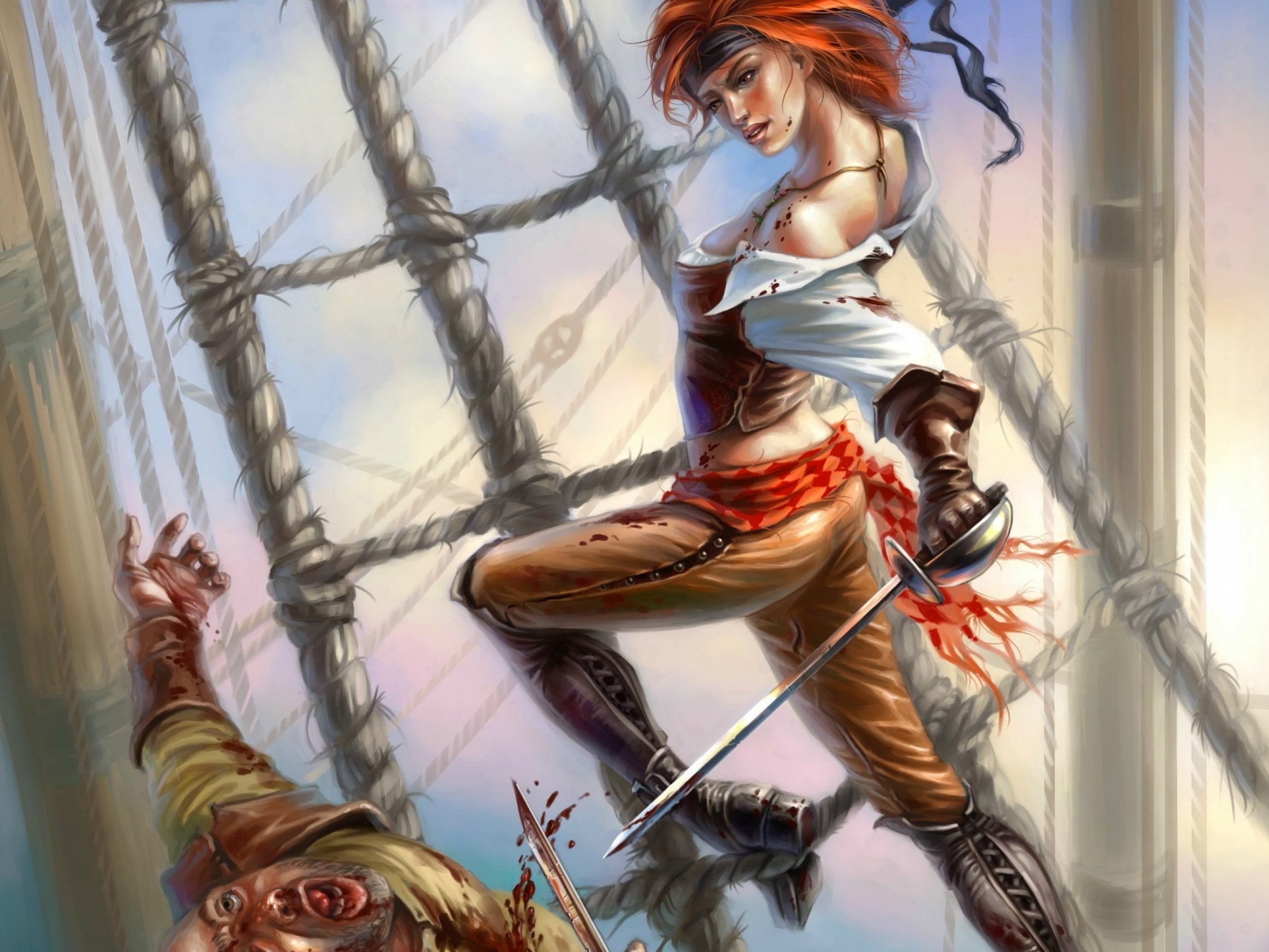 fantasy, Art, Artwork, Artistic, Original, Pirate, Pirates Wallpaper