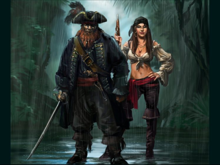 fantasy, Art, Artwork, Artistic, Original, Pirate, Pirates HD Wallpaper Desktop Background