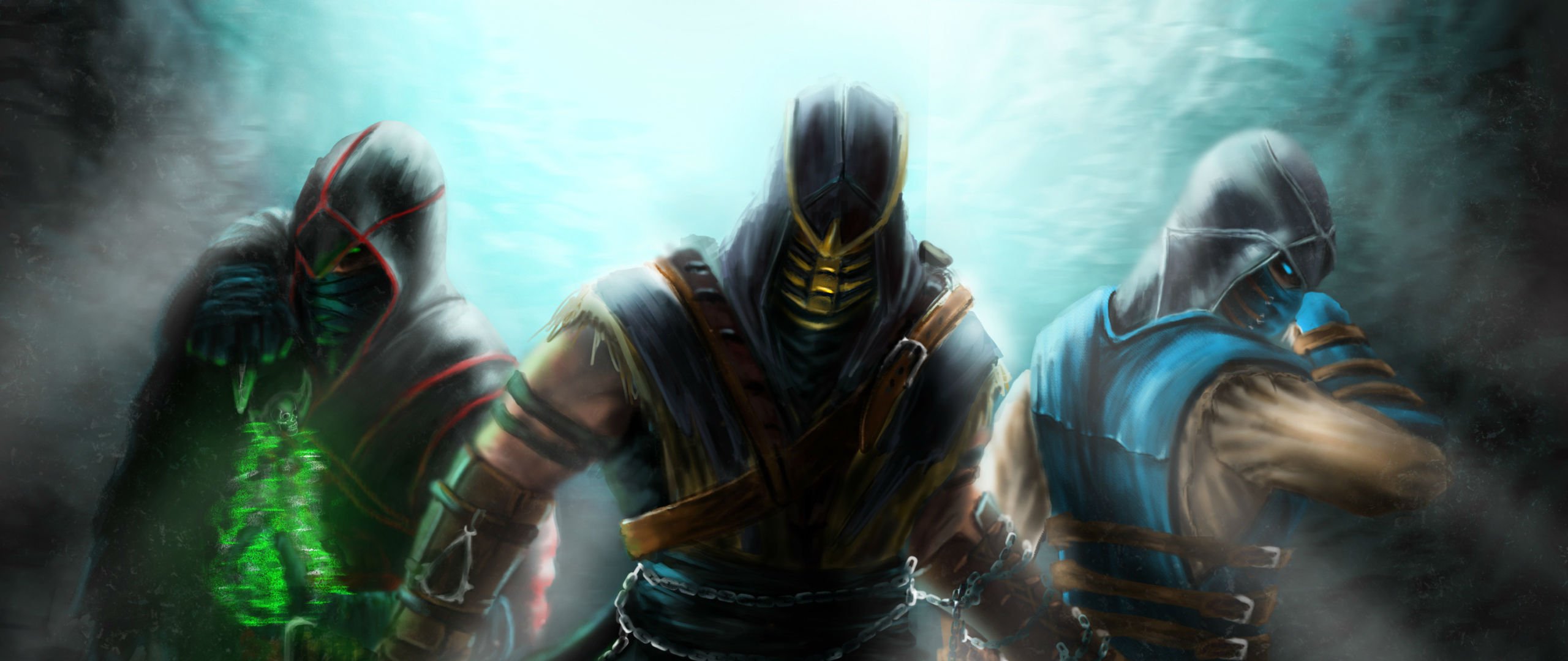 mortal, Kombat, X, Fighting, Action, Battle, Arena, Warrior, 1mkx, Fantasy, Artwork Wallpaper