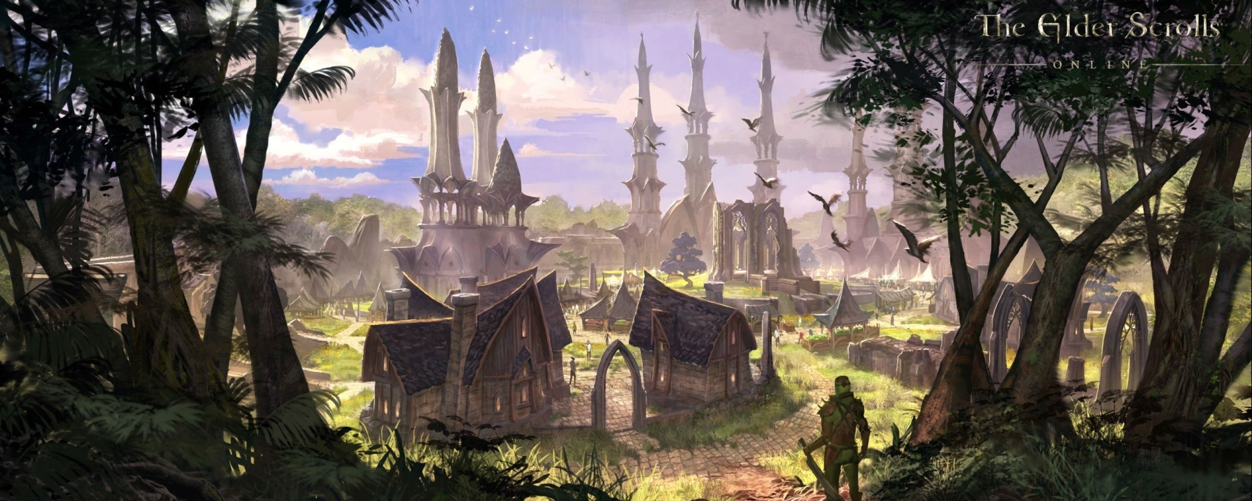 elder, Scrolls, Fantasy, Action, Rpg, Mmo, Online, Artwork, Fighting, Skyrim Wallpaper