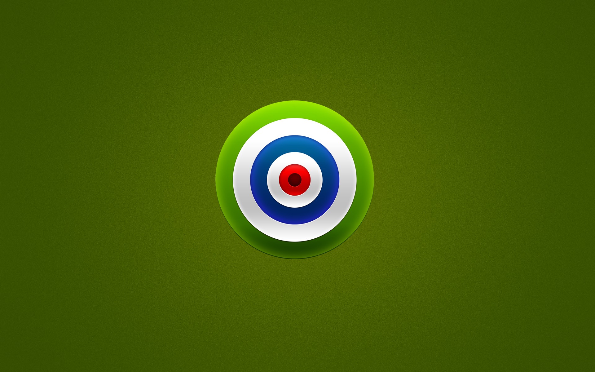 bullseye, Green Wallpaper