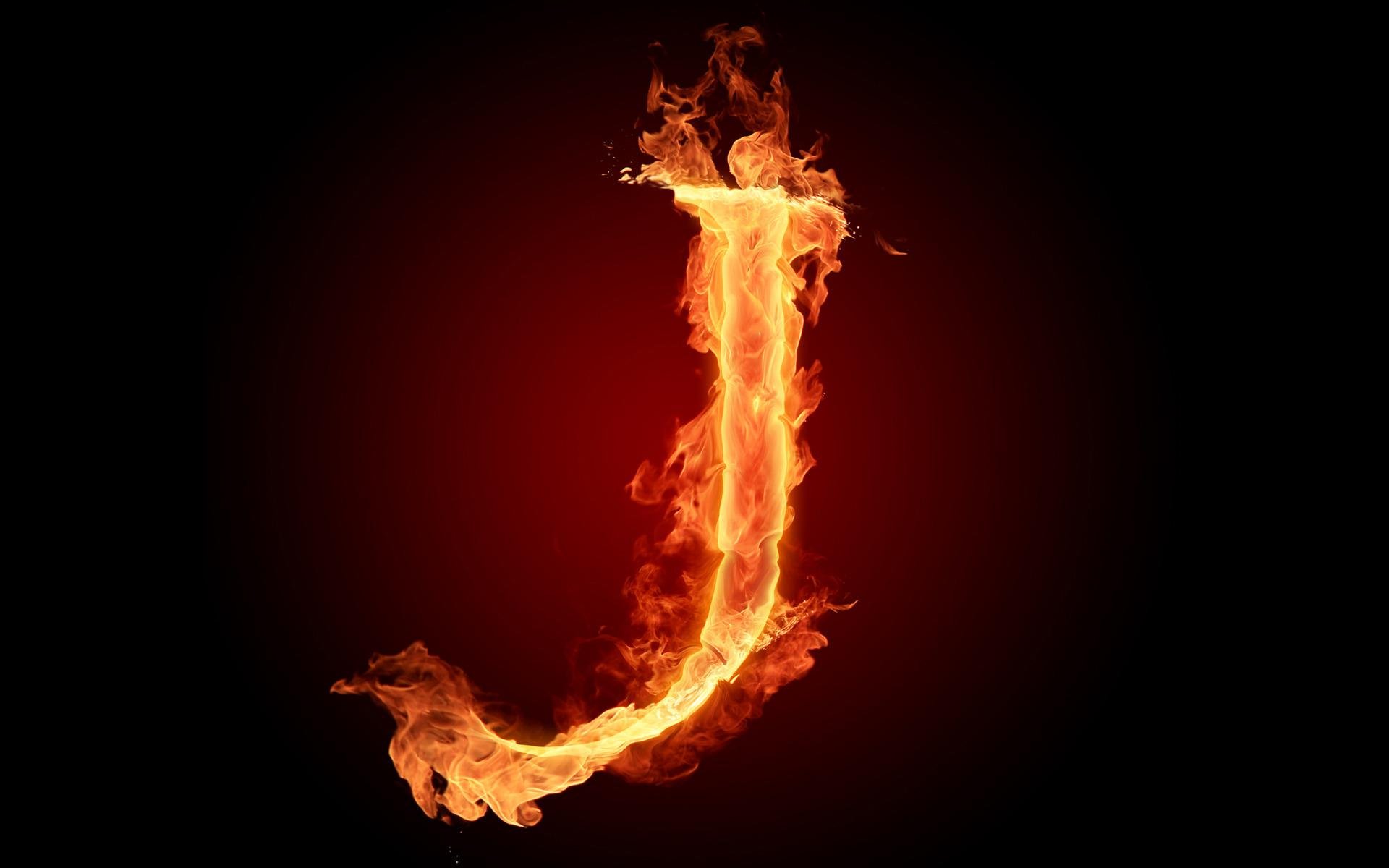 the fiery english alphabet picture j, 1920x1200 Wallpapers HD / Desktop