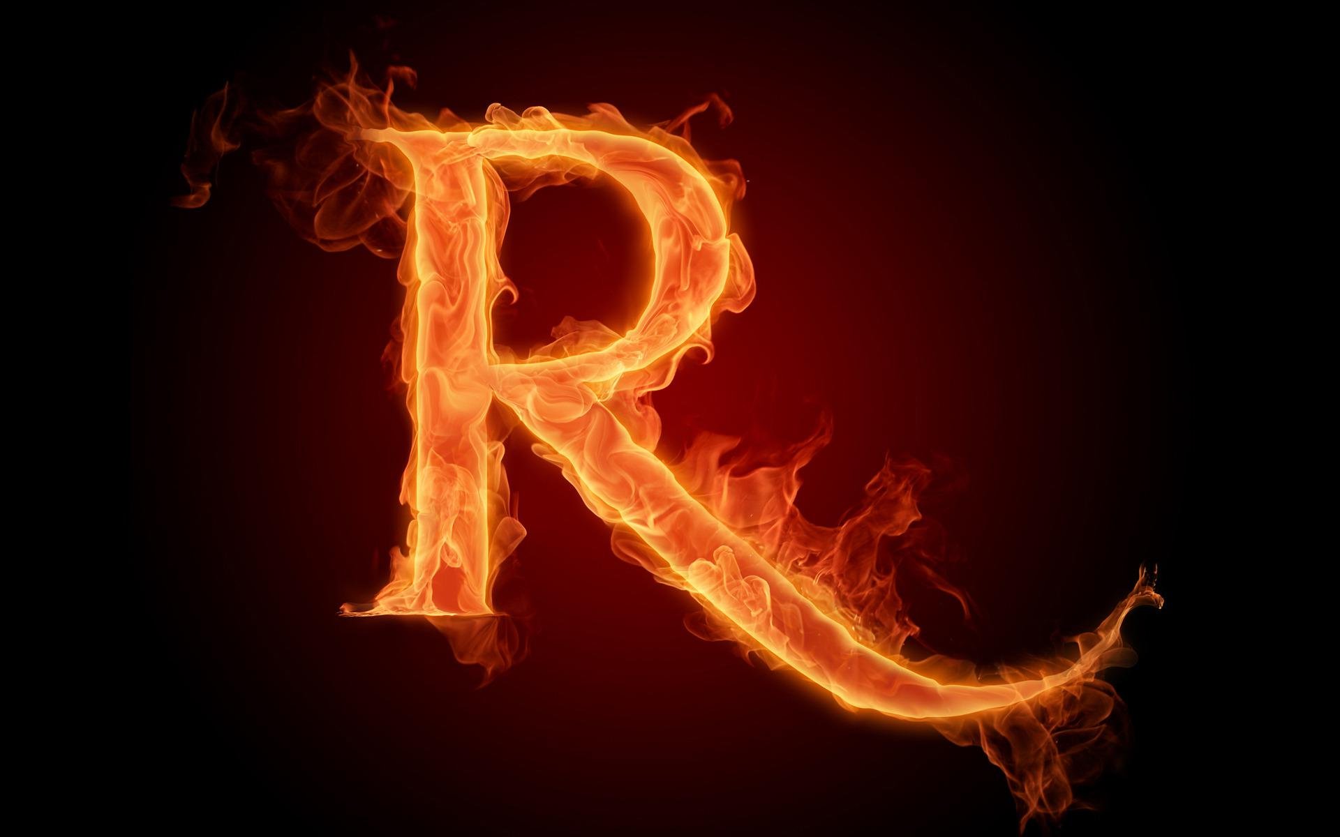 the fiery english alphabet picture r, 1920x1200 Wallpaper