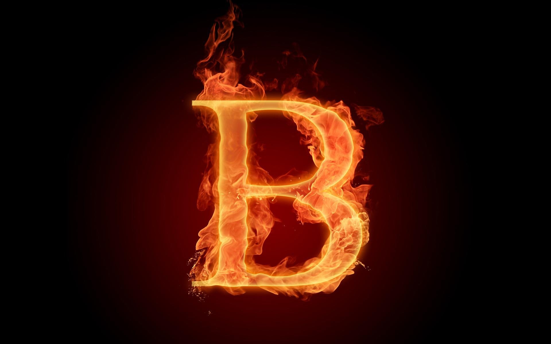 the fiery english alphabet picture b, 1920x1200 Wallpaper