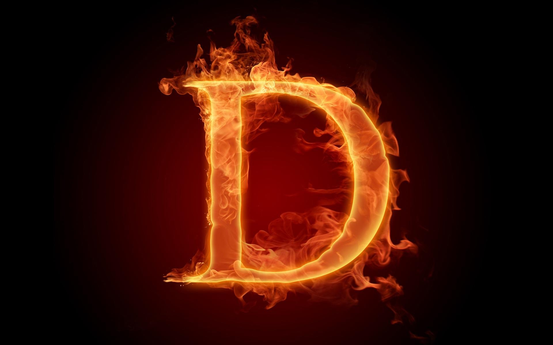 the fiery english alphabet picture d, 1920x1200 Wallpaper