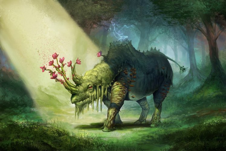 magical, Animals, Fantasy, Creature HD Wallpaper Desktop Background