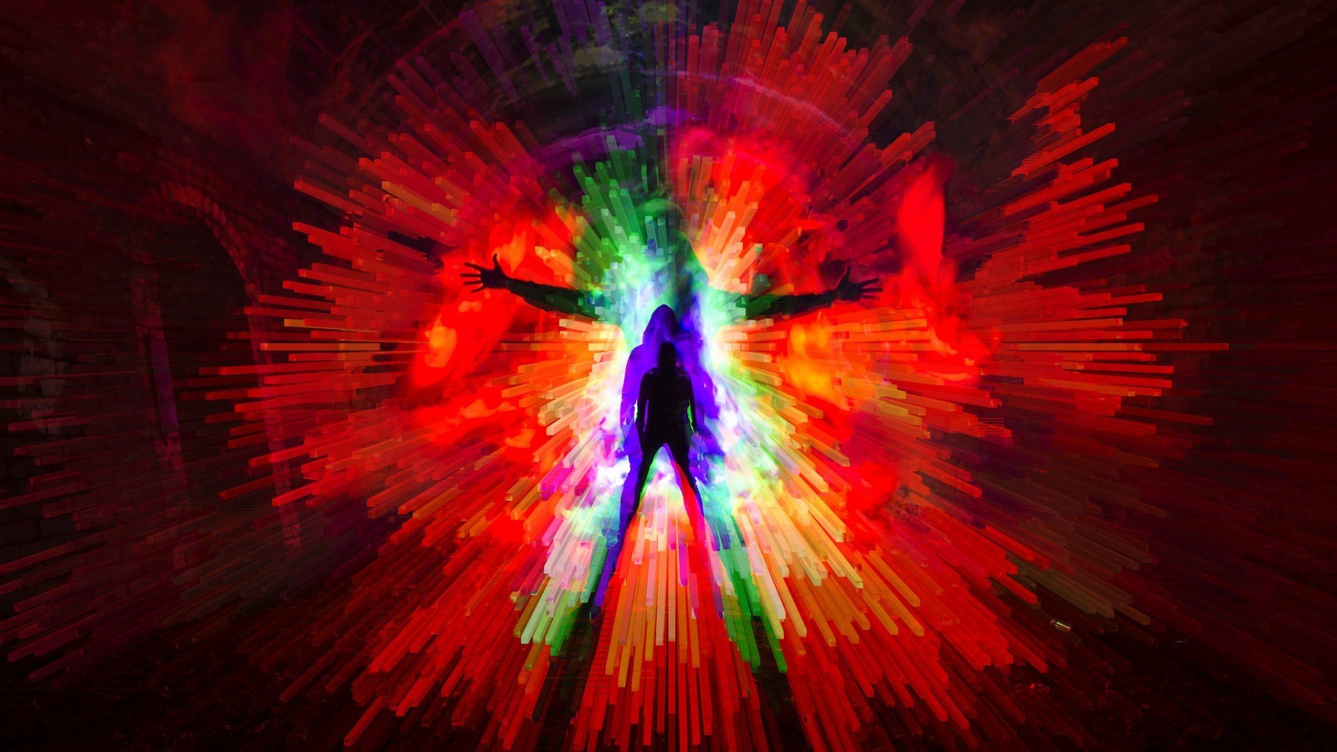 persona, Color, Abstracto, 3 Wallpaper