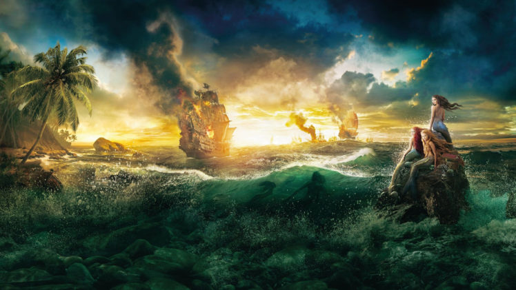 pirates, Of, The, Caribbean, On, Stranger, Tides, Mermaid HD Wallpaper Desktop Background