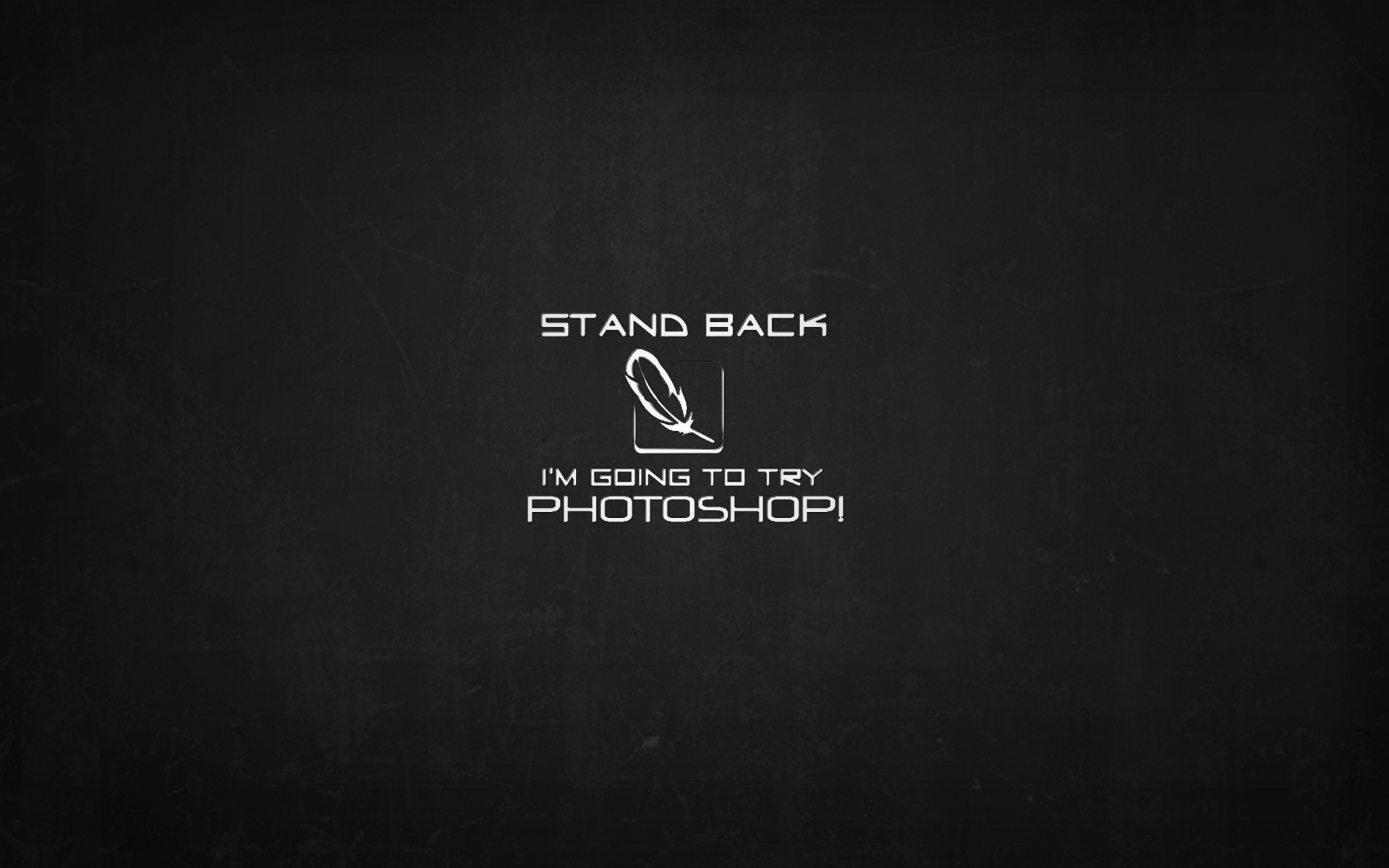 back, Photomanipulations Wallpaper