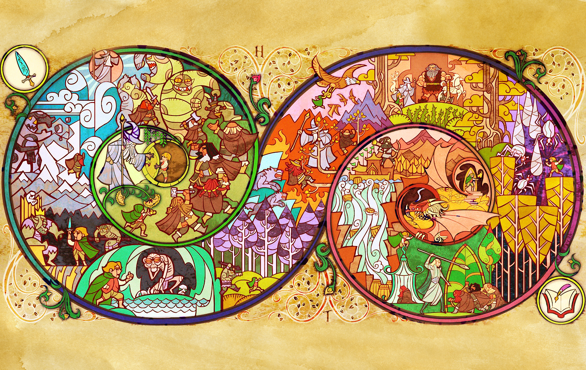 the, Lord, Of, The, Rings, The, Hobbit, Fantasy Wallpaper