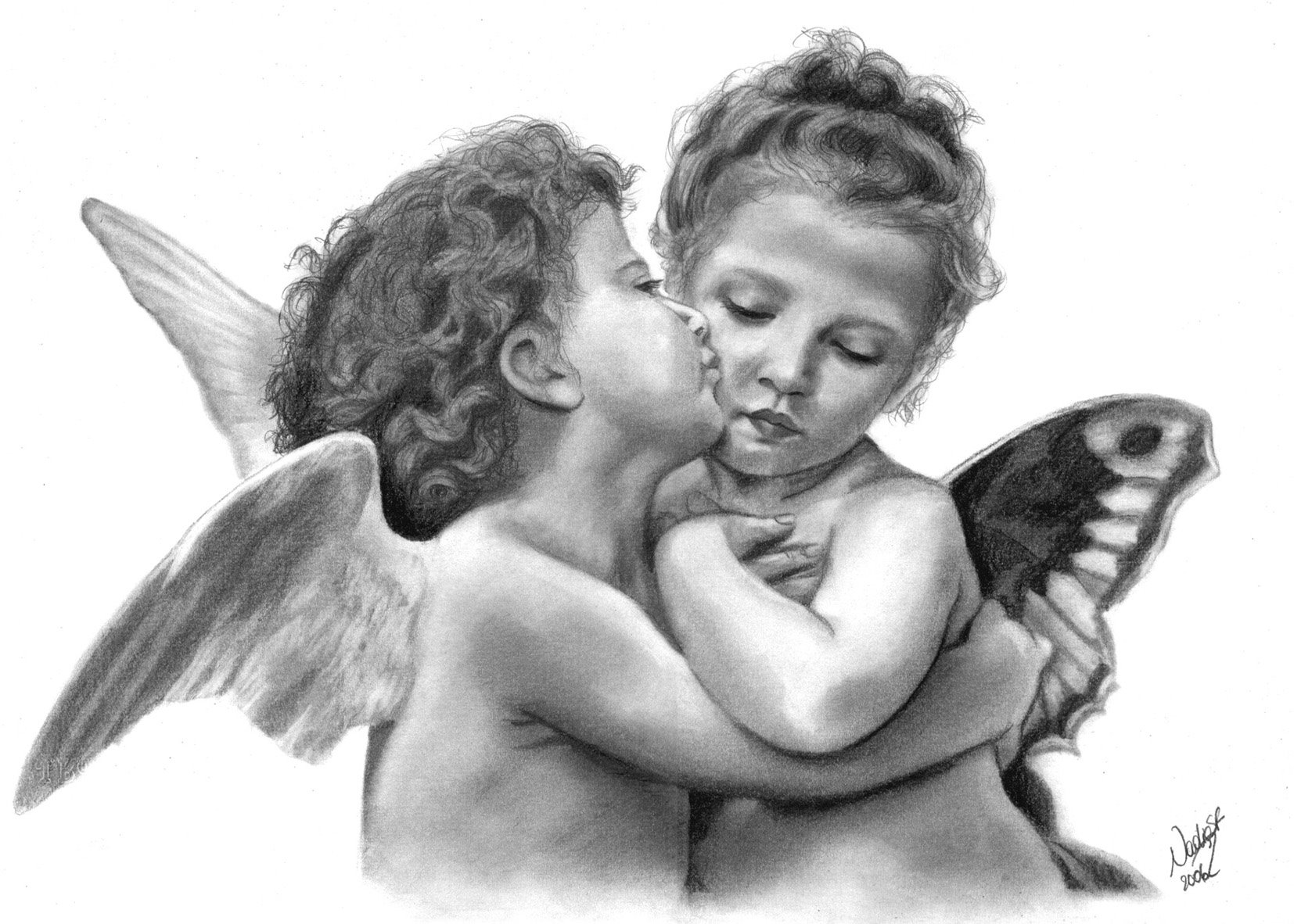 angels, Fantasy, Angel, Baby, Child, Children, Mood, Love Wallpaper