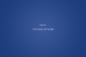 minimalistic, Facebook, Movies, The, Social, Network