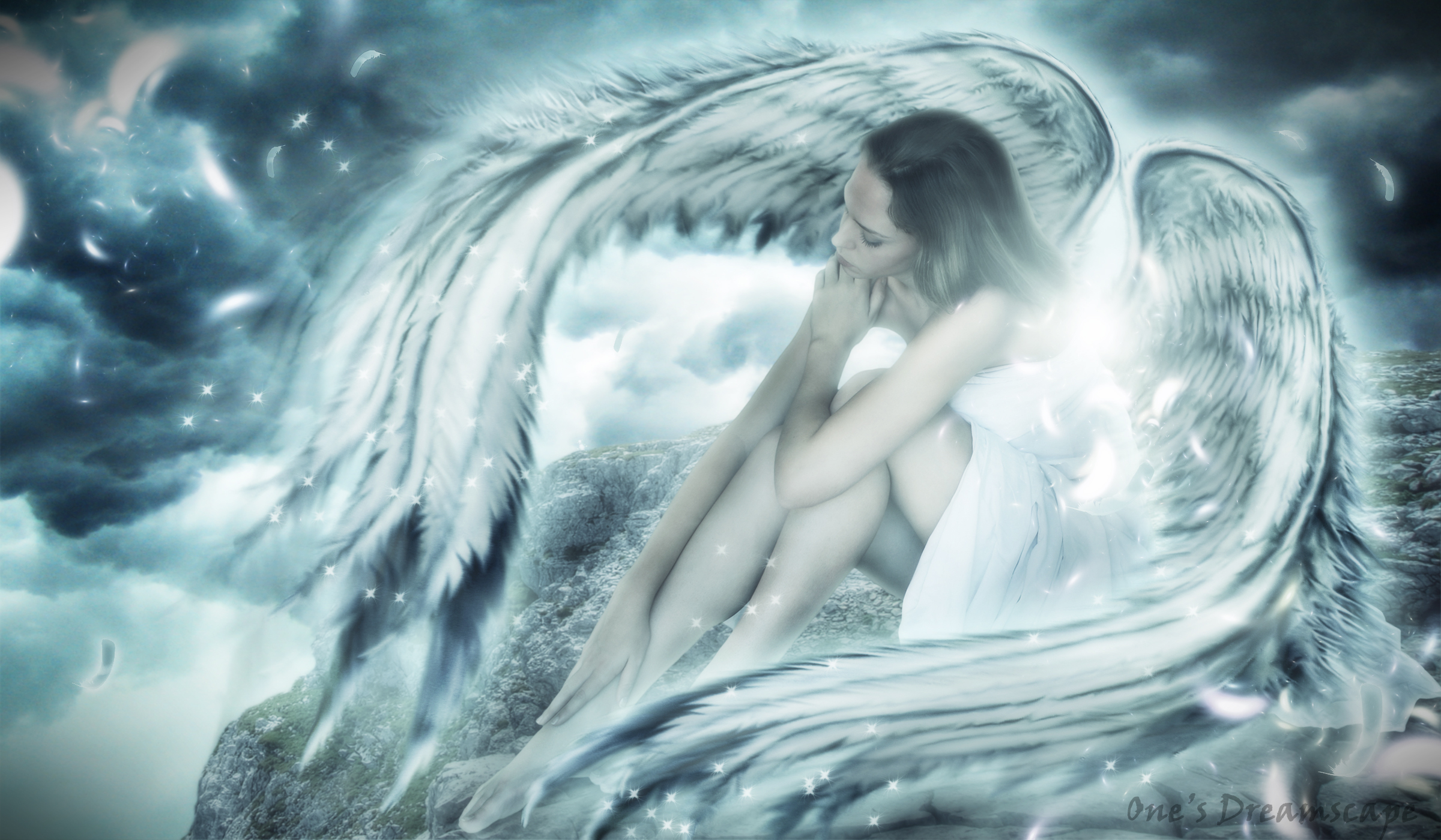 angels, Wings, Fantasy, Girls, Angel, Girl, Women, Magical Wallpaper