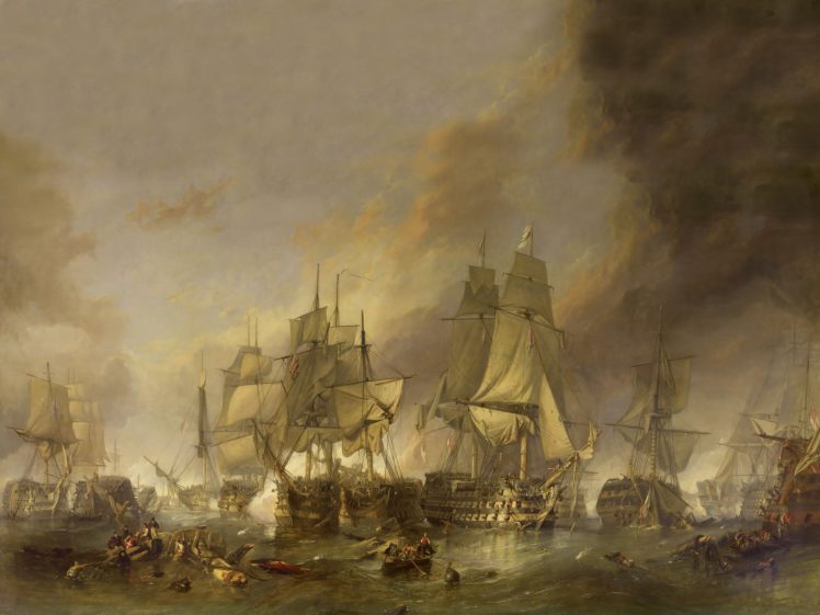 paintings, Sea, Ships, Pirates, Battles HD Wallpaper Desktop Background