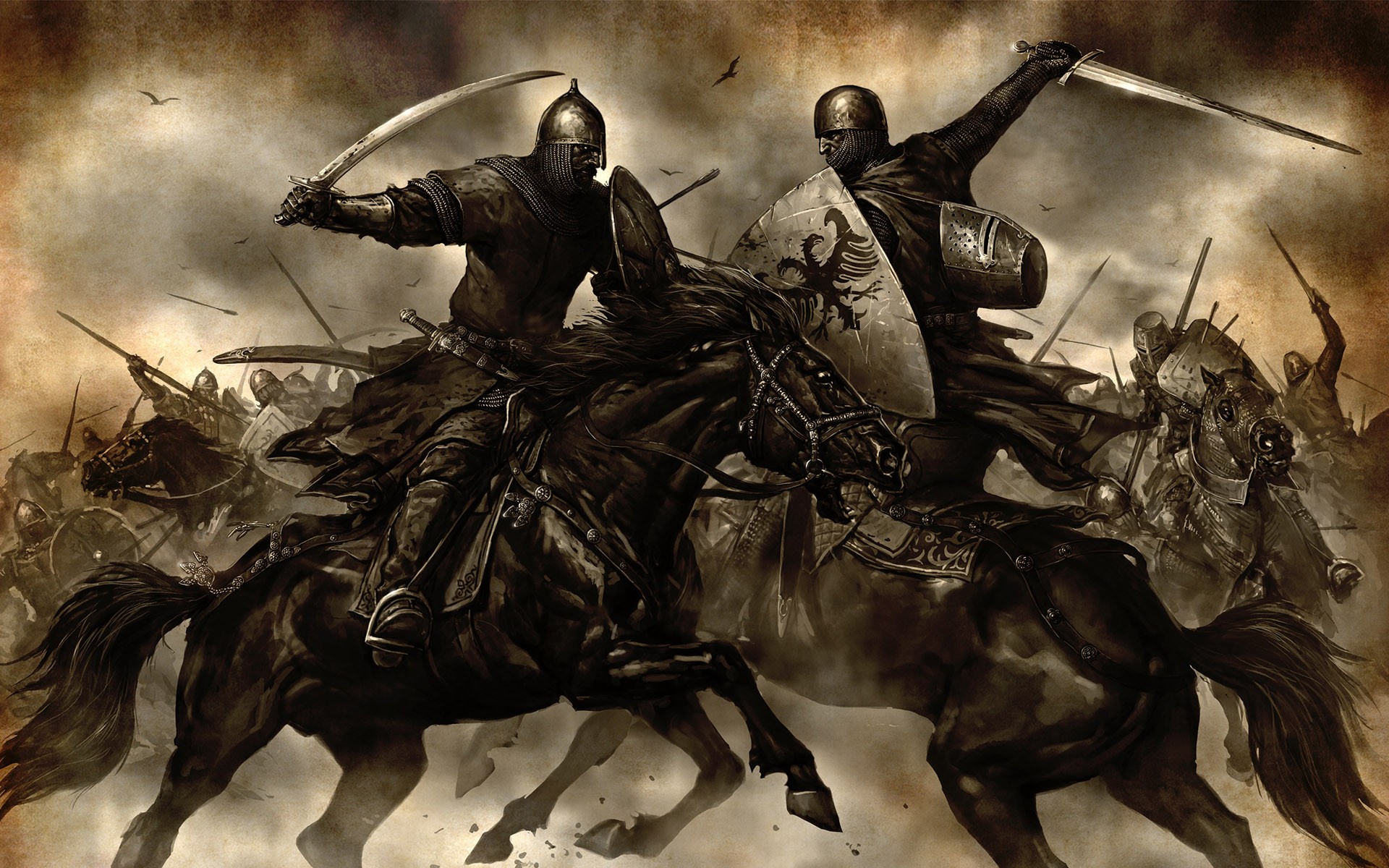 battles, Warriors Wallpaper