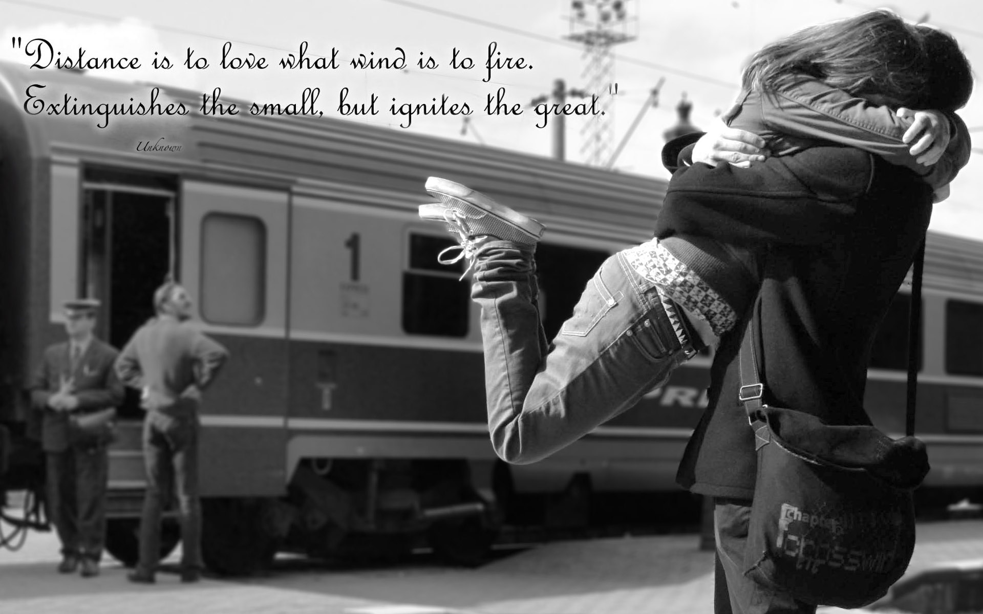 love, Text, Fire, Quotes, Trains Wallpaper