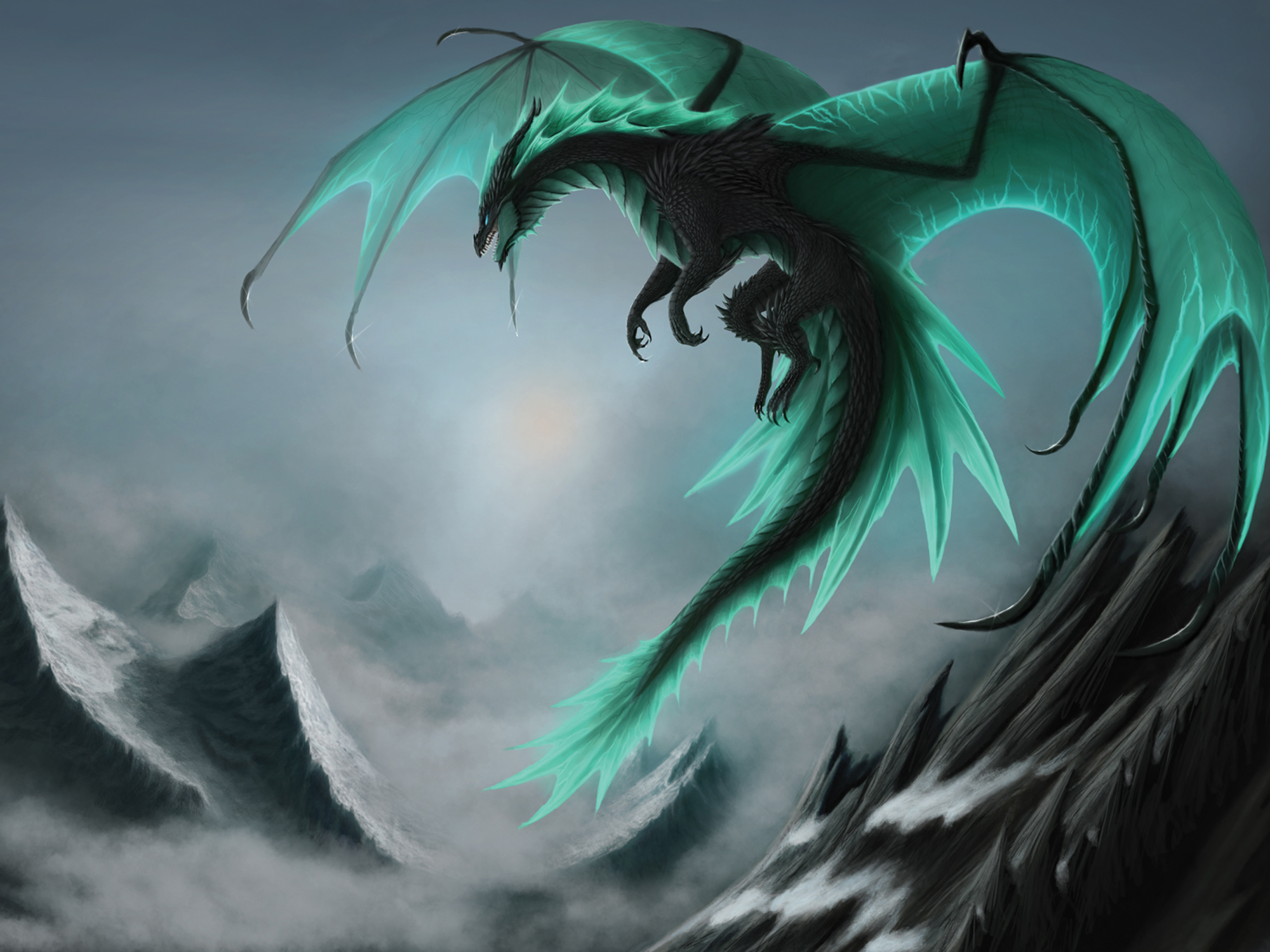 dragons, Wings, Fantasy, Dragon Wallpaper