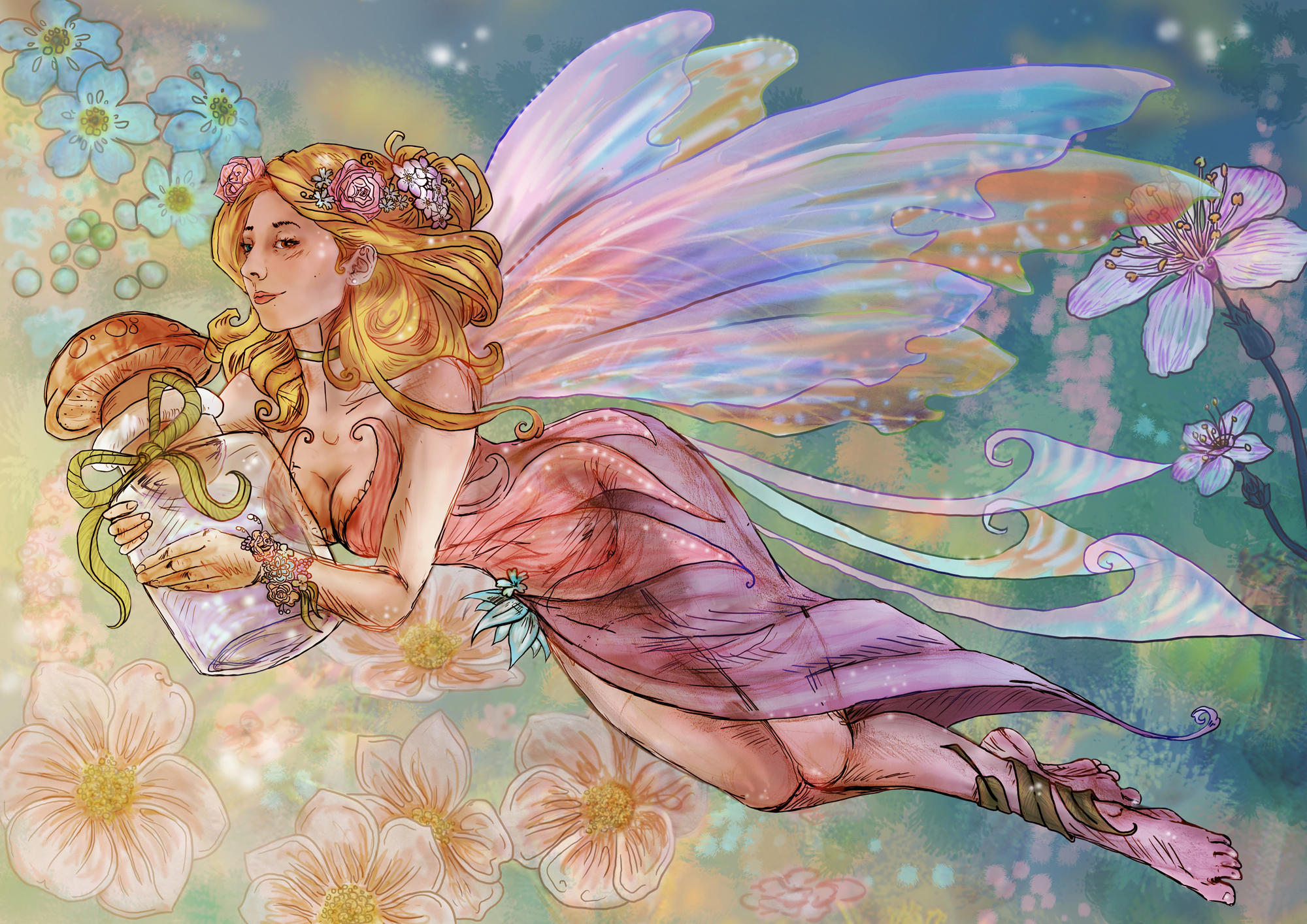fairies, Fantasy, Girls, Fairy Wallpaper