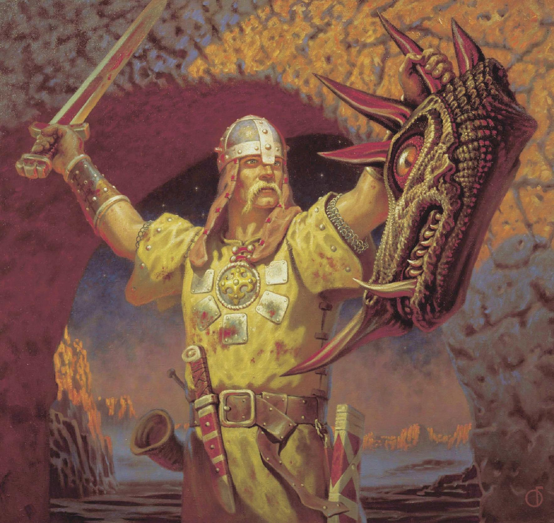 paintings, Dragons, Knights, Head, Fantasy, Art, Artwork Wallpaper