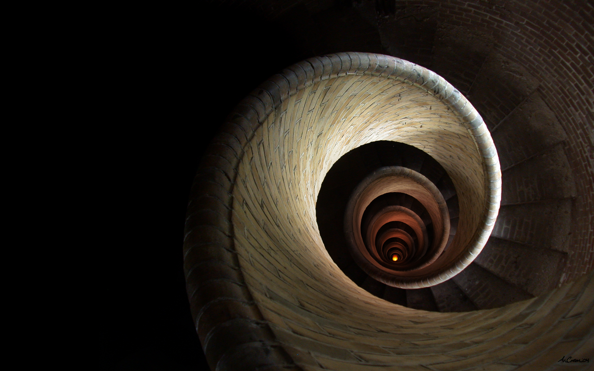 spiral, Stairways Wallpaper