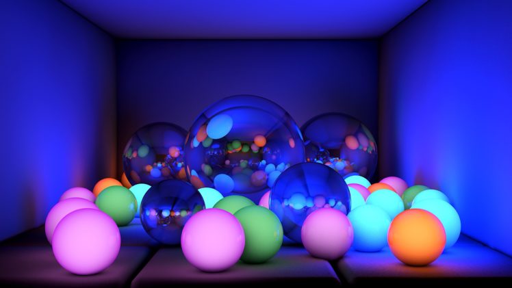 balls, Color HD Wallpaper Desktop Background
