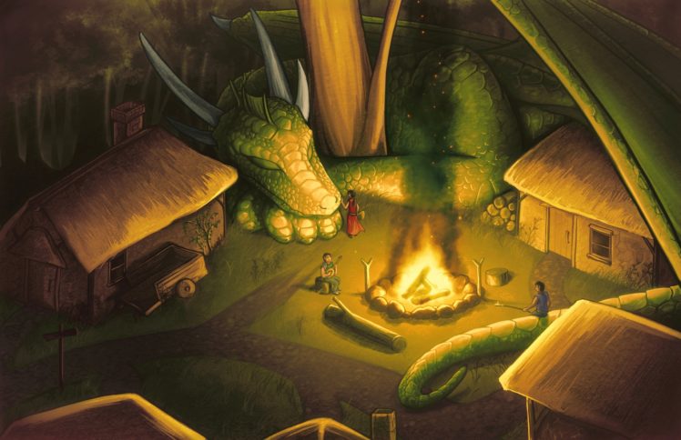 dragon, Fantasy, Dragons HD Wallpaper Desktop Background
