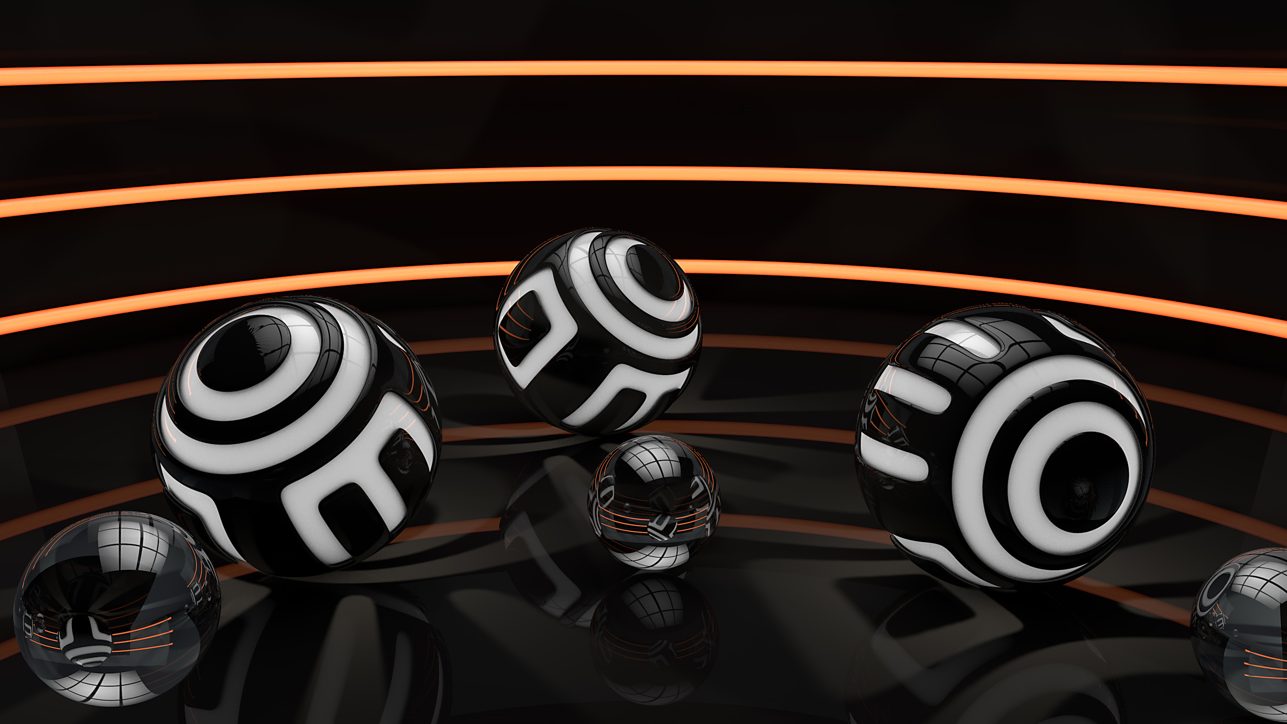 neon, 3 d Wallpaper