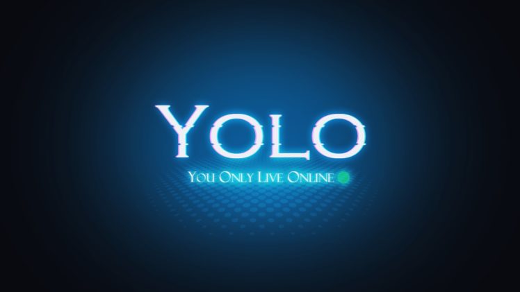 yolo, Blue, Online, Computer HD Wallpaper Desktop Background