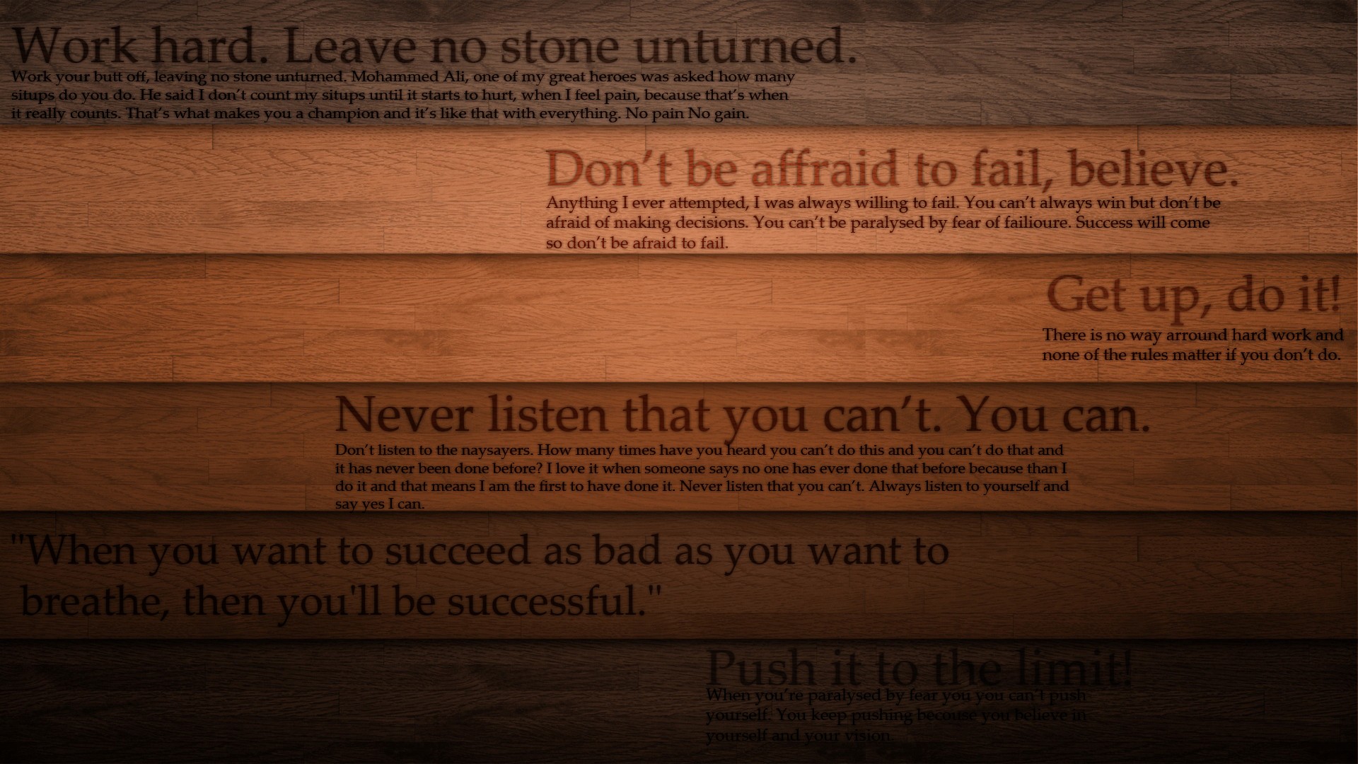 motivate Wallpaper