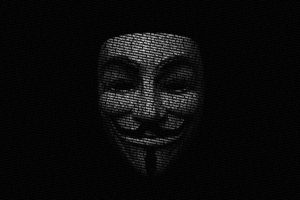 anonymous, Black, Background