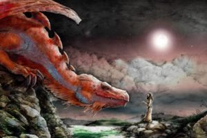dragons, Paint, Fantasy, Art, Artwork